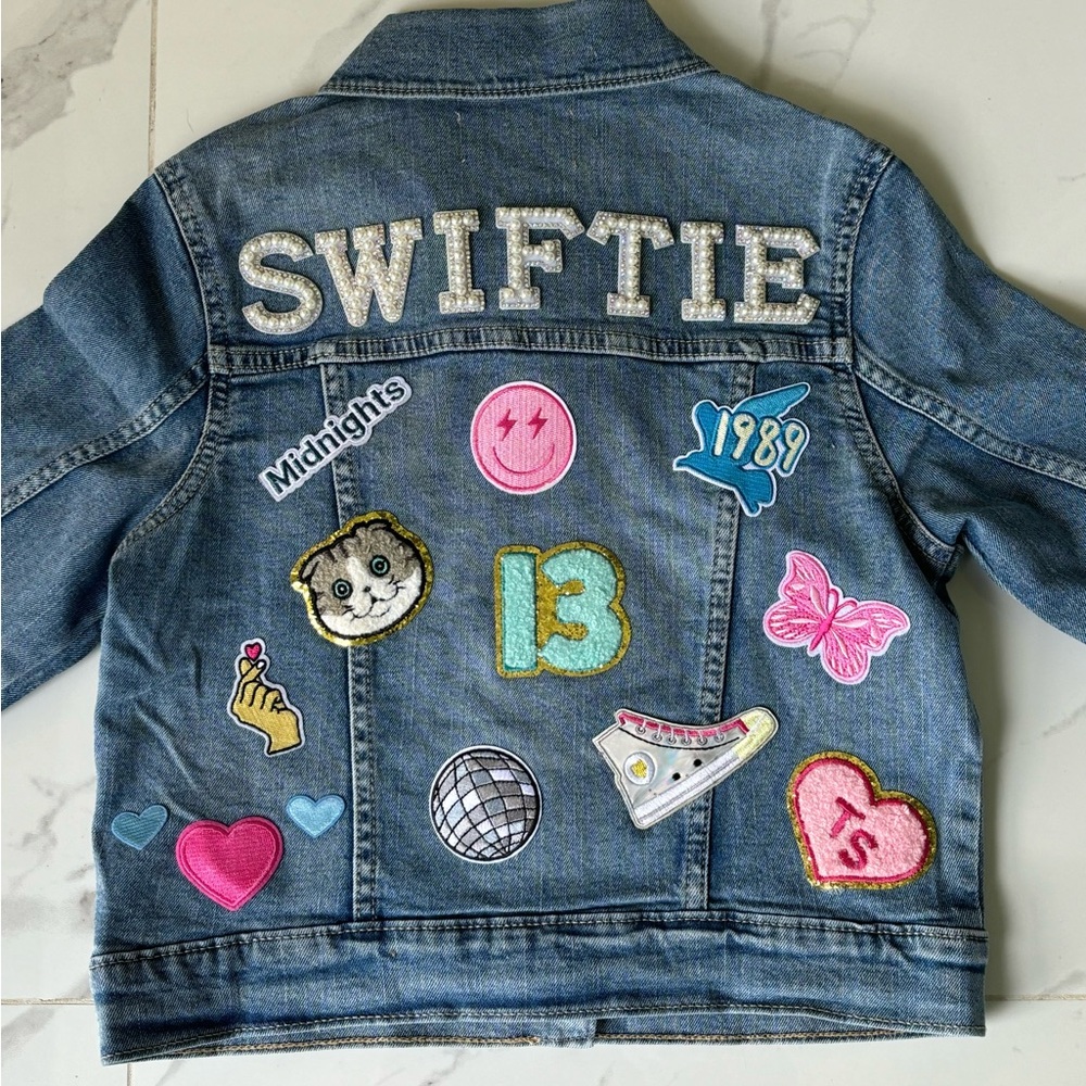 CUSTOM SWIFTIE denim jacket
